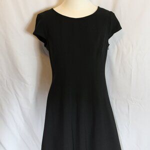 NWT Loft Little Black Short Sleeve Dress Women's Size 6P
